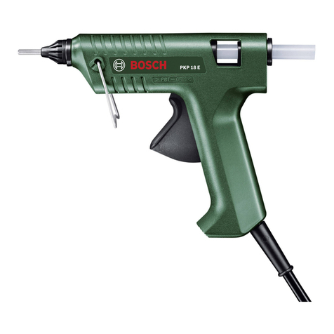 Bosch PKP 18 E User manual