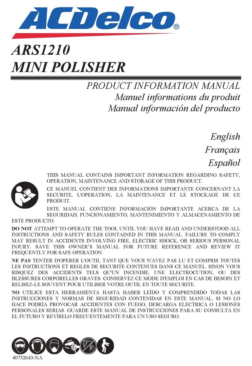 ACDelco ARS1210 Product information manual