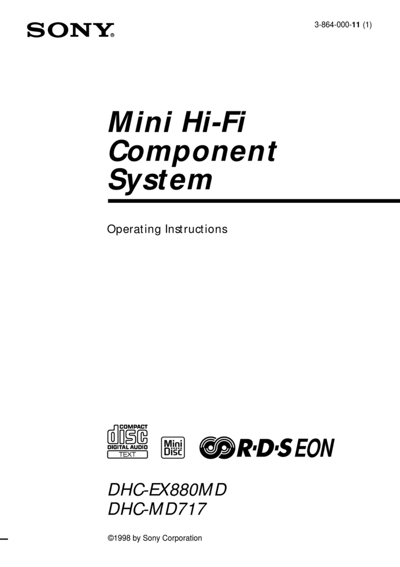 Sony DHC-EX880MD User manual
