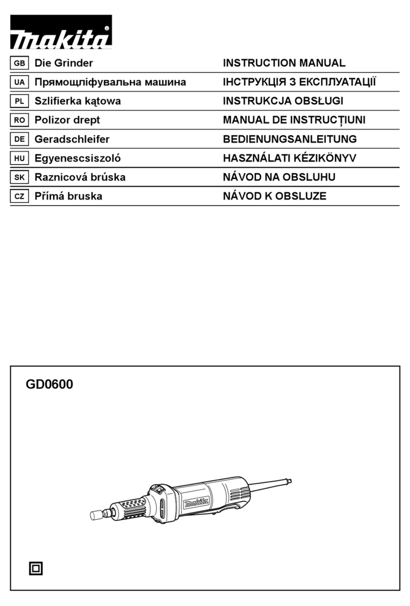 Makita GD0600 User manual