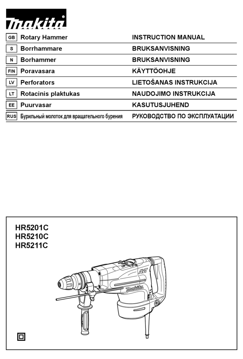 Makita HR5201C instruction manual