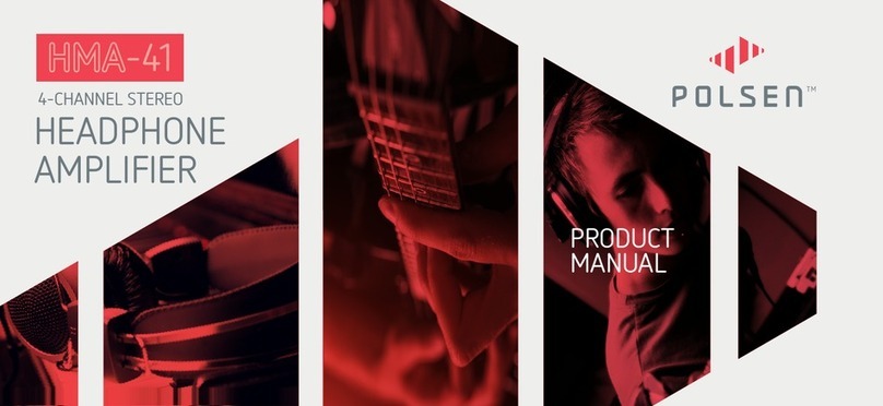 Polsen HMA-41 User manual