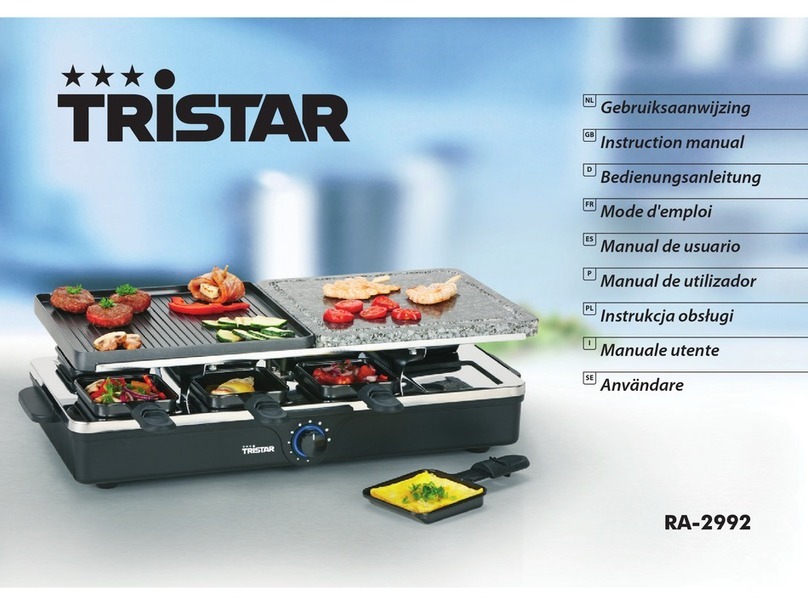 TriStar RA-2992 instruction manual