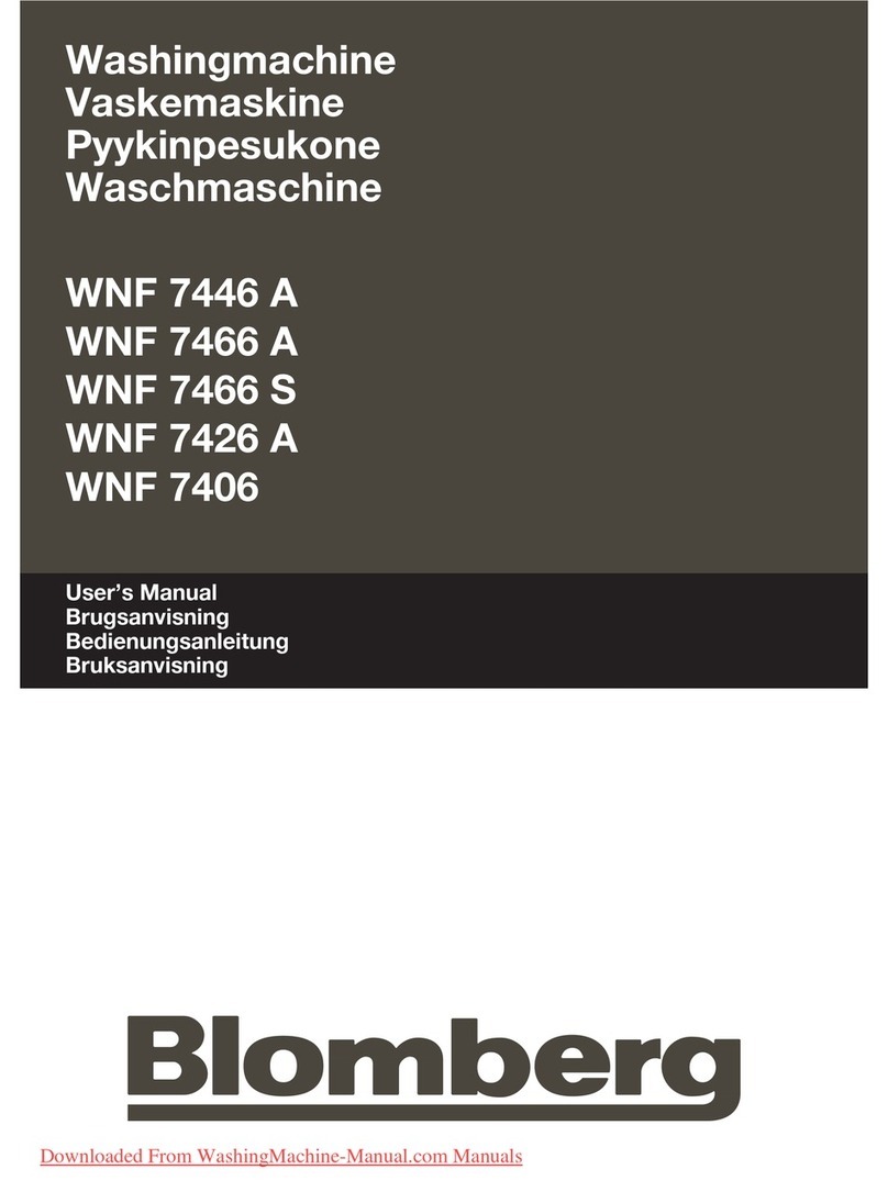 Blomberg WNF 7446 A user manual