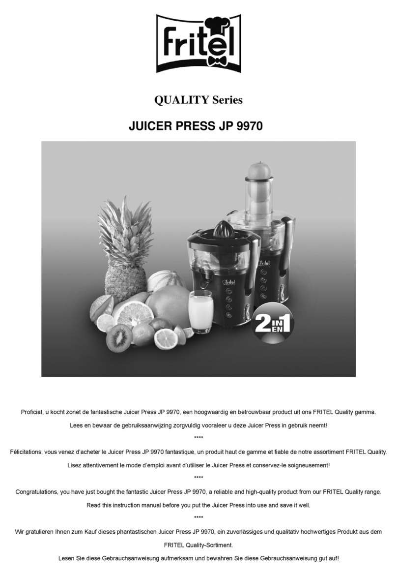 Fritel JP 9970 User manual