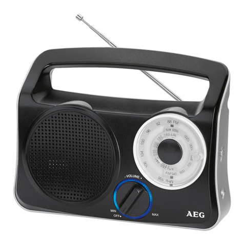 AEG TR 4131 User manual