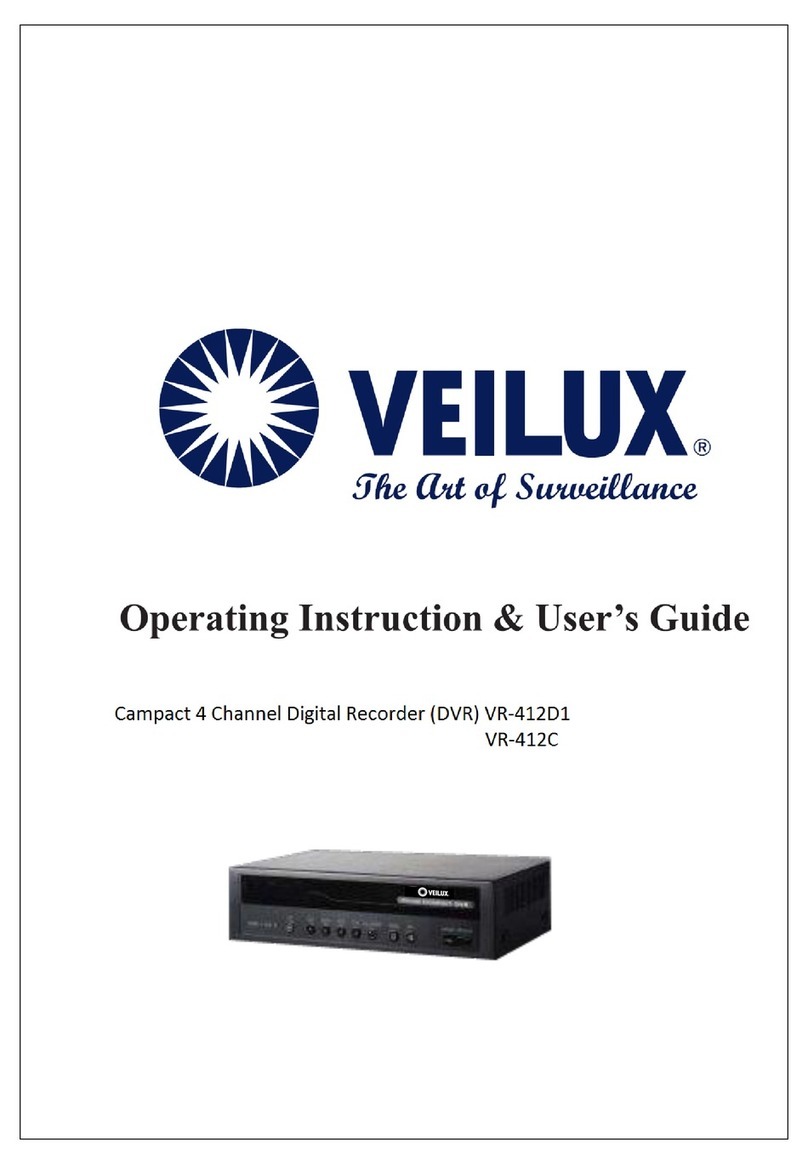 Veilux VR-412D1 Operating instructions & user guide