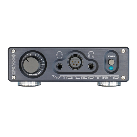 Violectric HPA V280 user manual