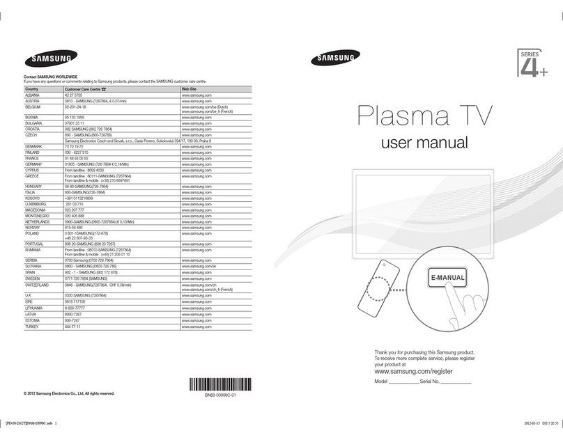 Samsung Series 4+ user manual