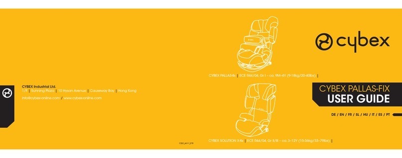 CYBEX PALLAS-fix User manual