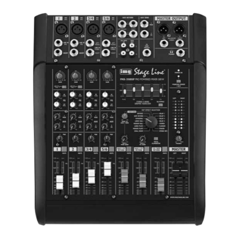 IMG STAGE LINE PMX-350DSP instruction manual