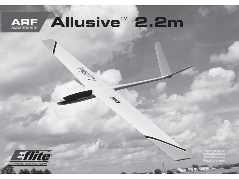 E-FLITE Allusive 2.2m User manual