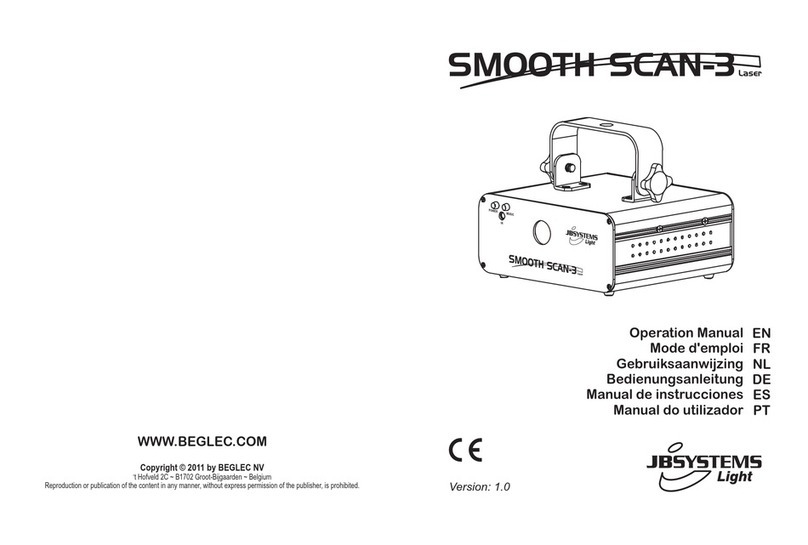 JB Systems SOOTH SCAN-3 User manual