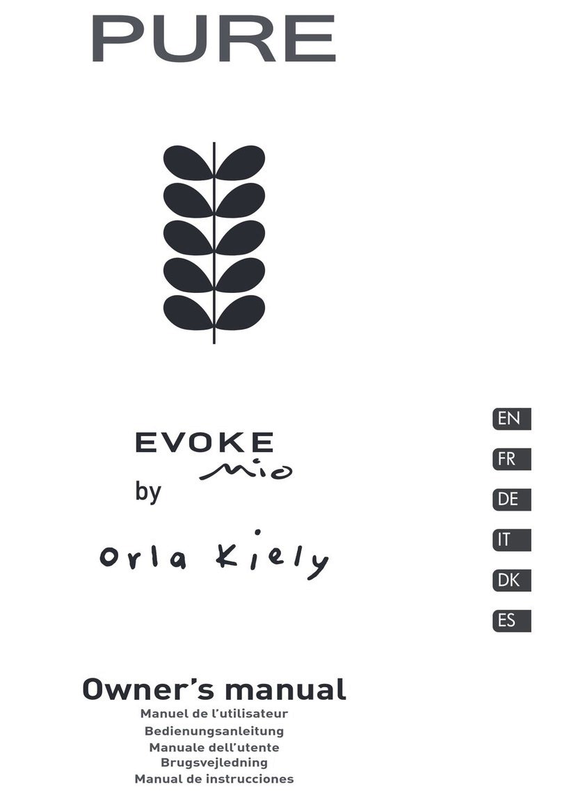 PURE Evoke Mio owner's manual