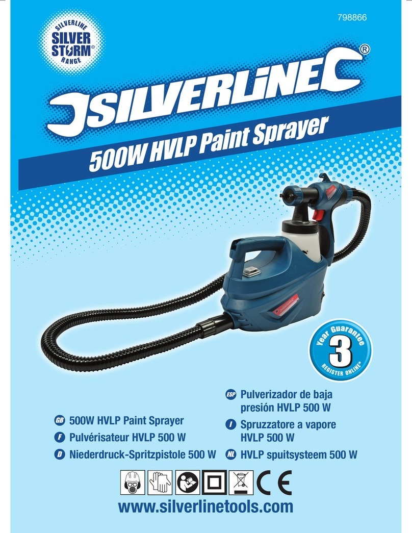 Silverline 500W HVLP User manual