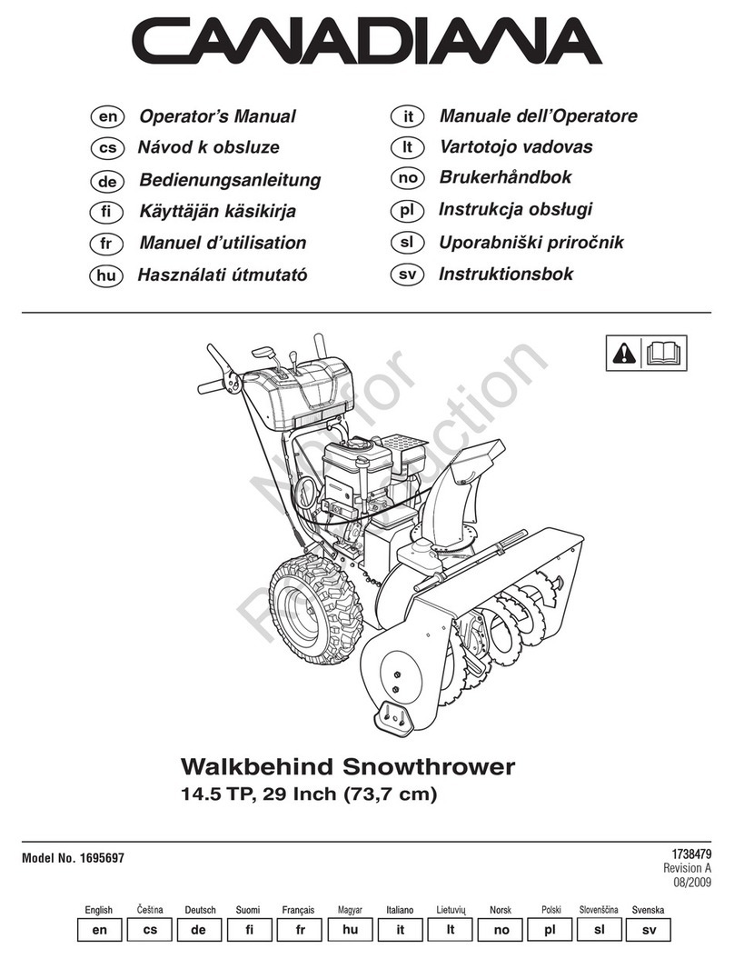 CANADIANAe new brand!!! GSS Professional Operator's manual