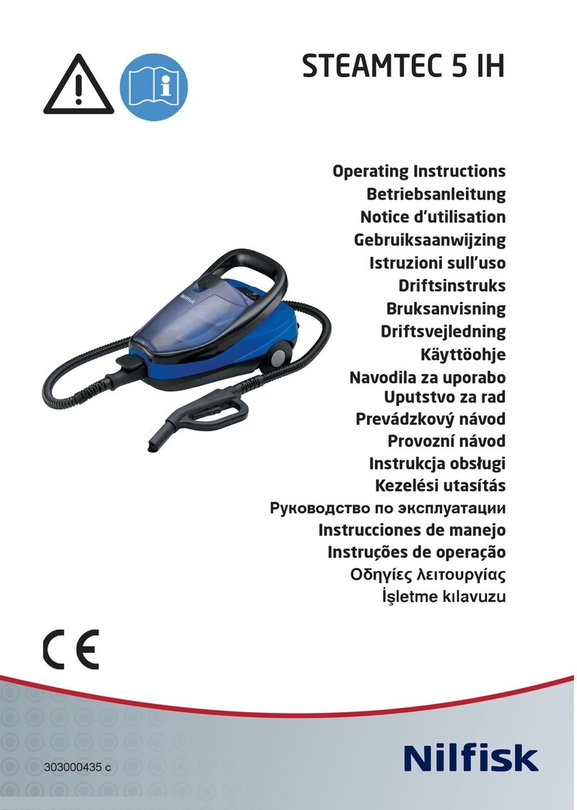 Nilfisk-Advance STEAMTEC 5 IH User manual