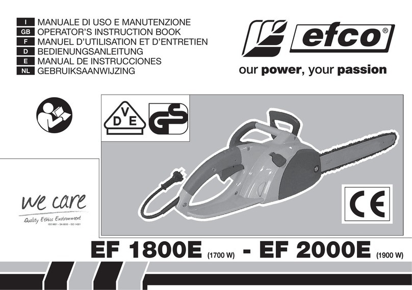 Efco EF 1800E Manual