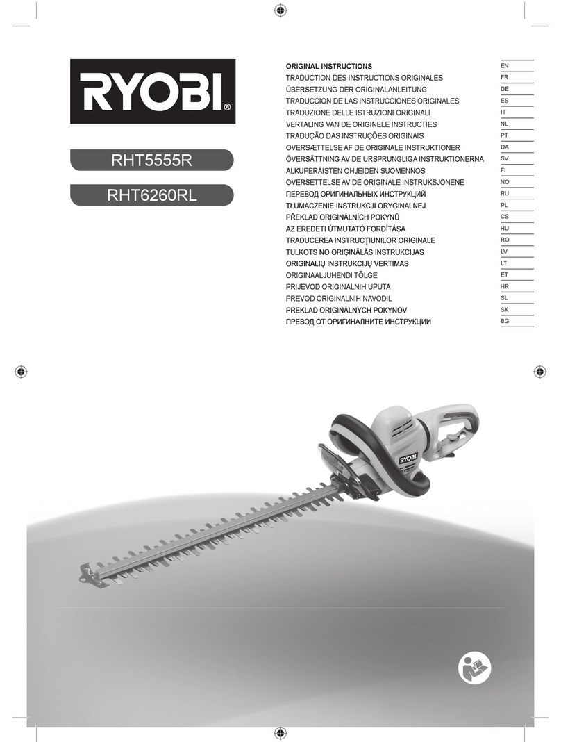 Ryobi RHT5555R User manual