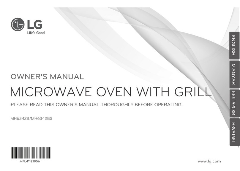 LG MH6342B User manual