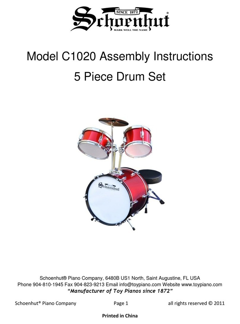 Schoenhut C1020 Assembly instructions