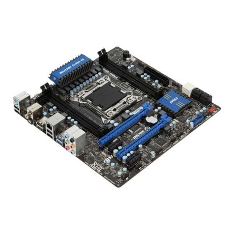 MSI X79MA-GD45 series User manual