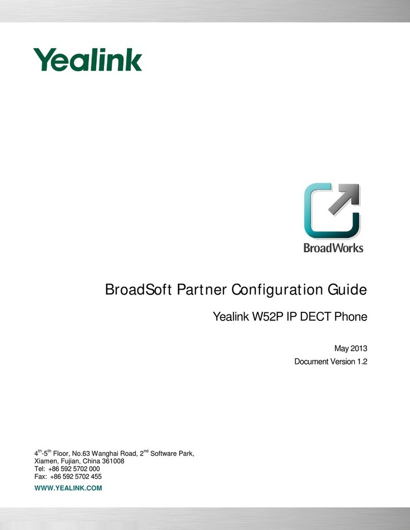 Yealink Telkom W52P User manual