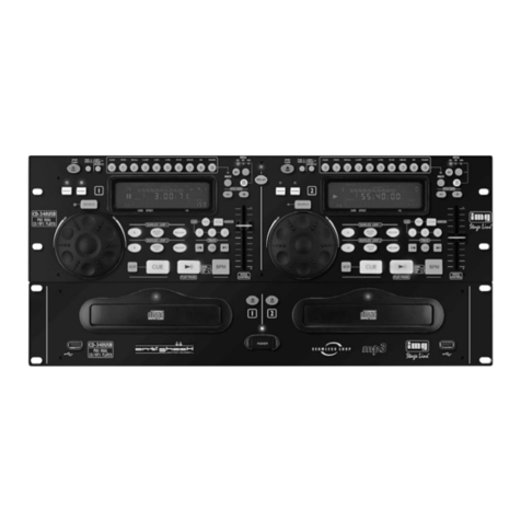 IMG STAGE LINE CD-340USB User manual