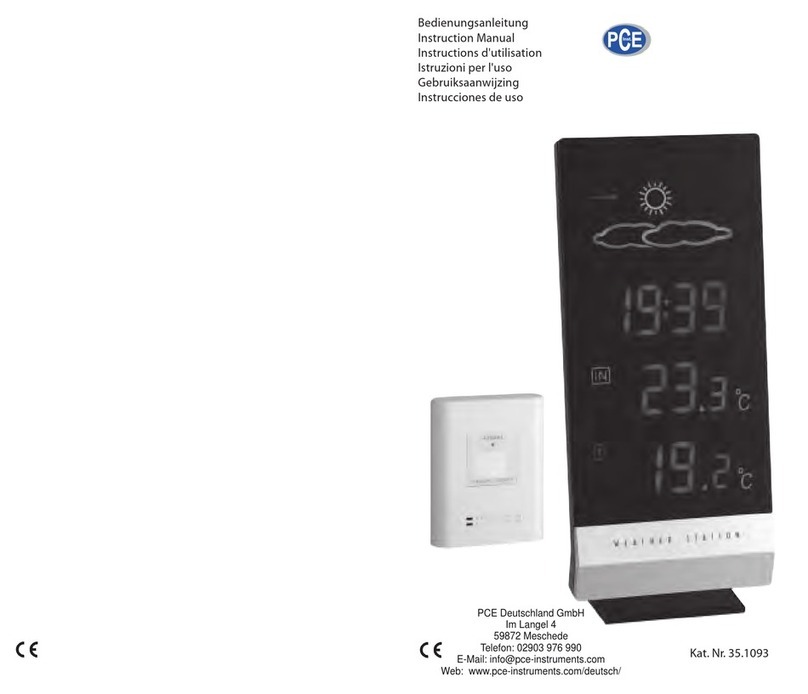 PCE Instruments LUMAX User manual