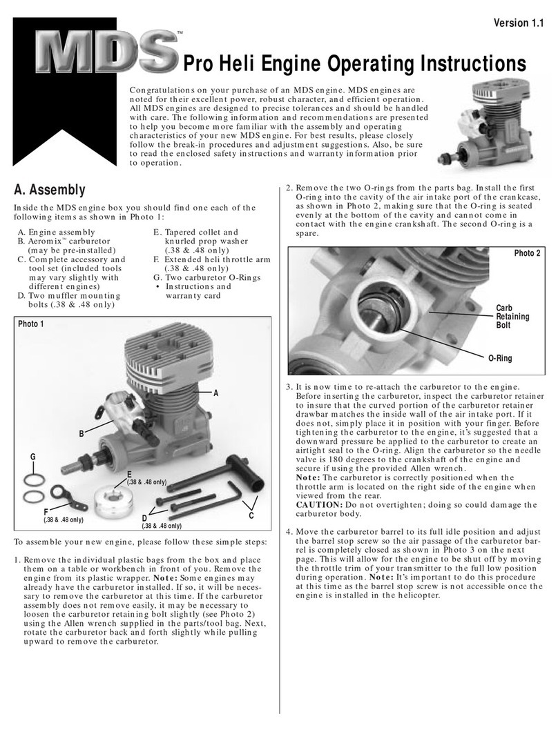 MDS Pro Heli User manual