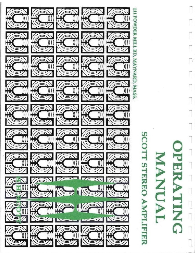 Scott 2220 operating manual