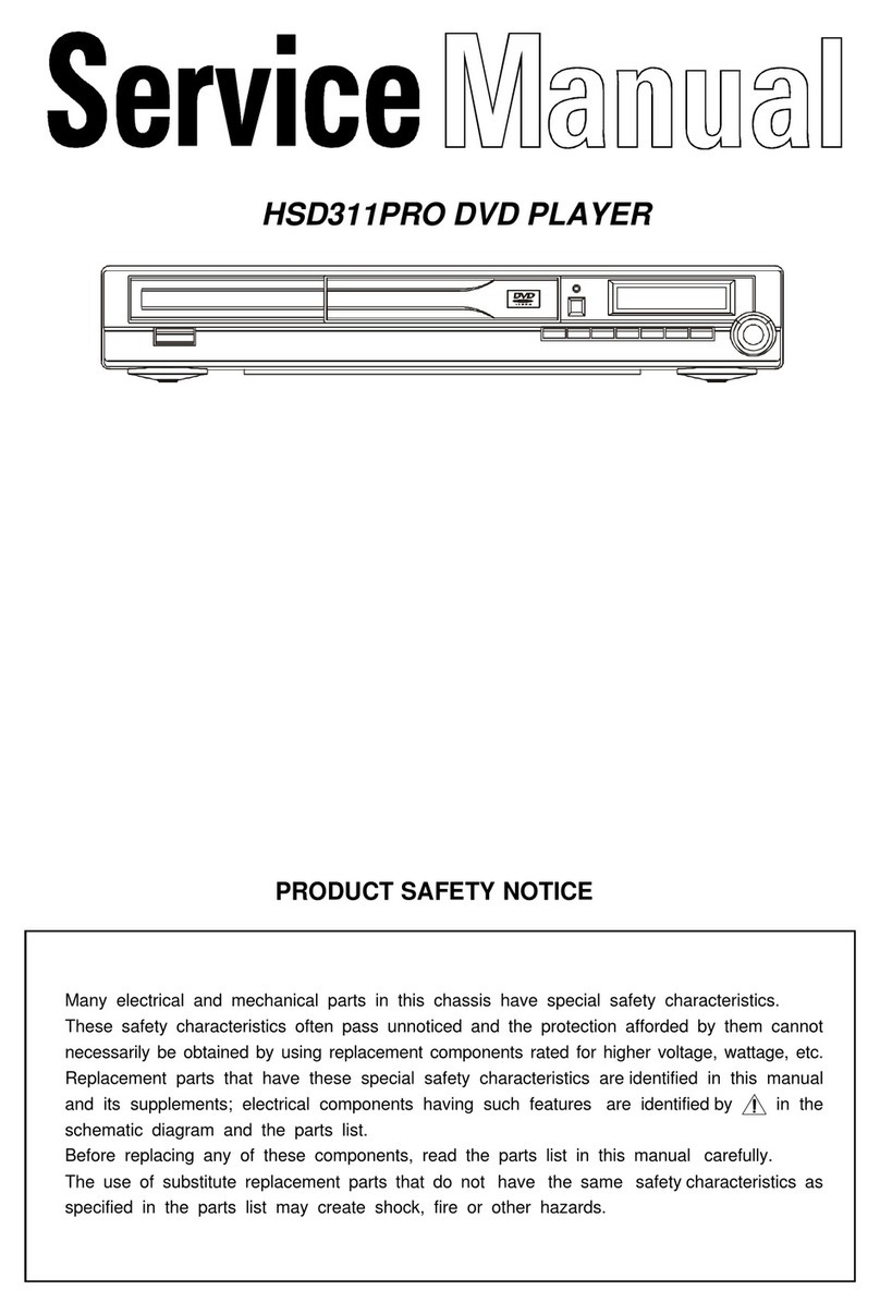 Xoro HSD311PRO User manual