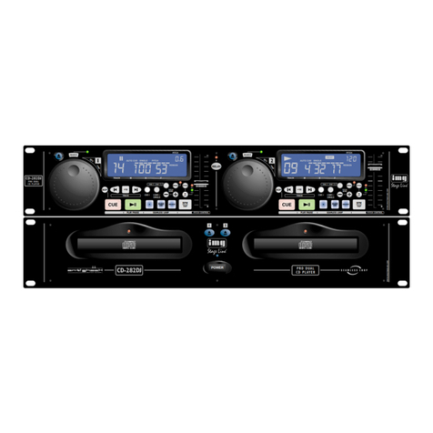 IMG STAGE LINE CD-280DJ instruction manual