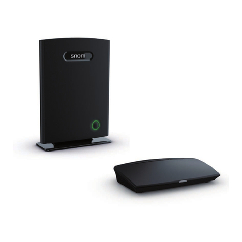 Snom M700 User manual