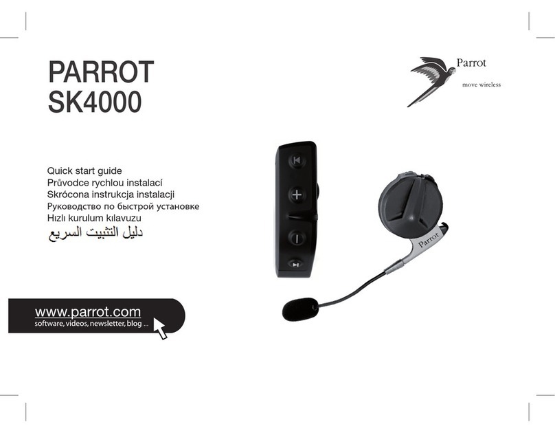 Parrot SK4000 quick start guide
