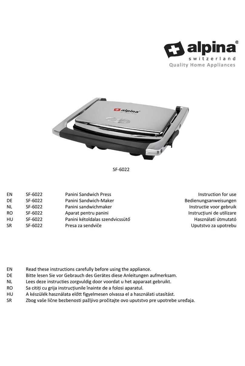 Alpina SF-6022 User manual