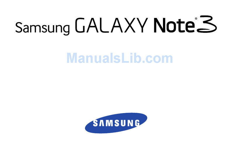 Samsung GALAXY Note 3 SM-N900T User manual