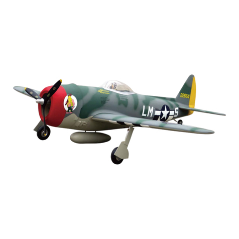 Troy Built Models P-47D Thunderbolt instruction manual