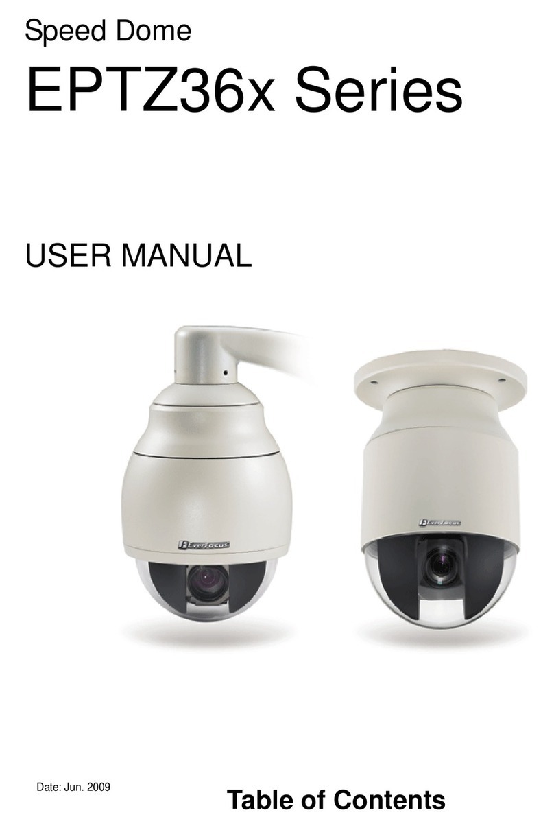 EverFocus EPTZ3600 User manual
