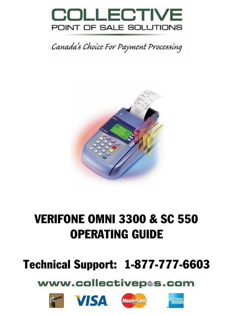 VeriFone OMNI 3300 User manual