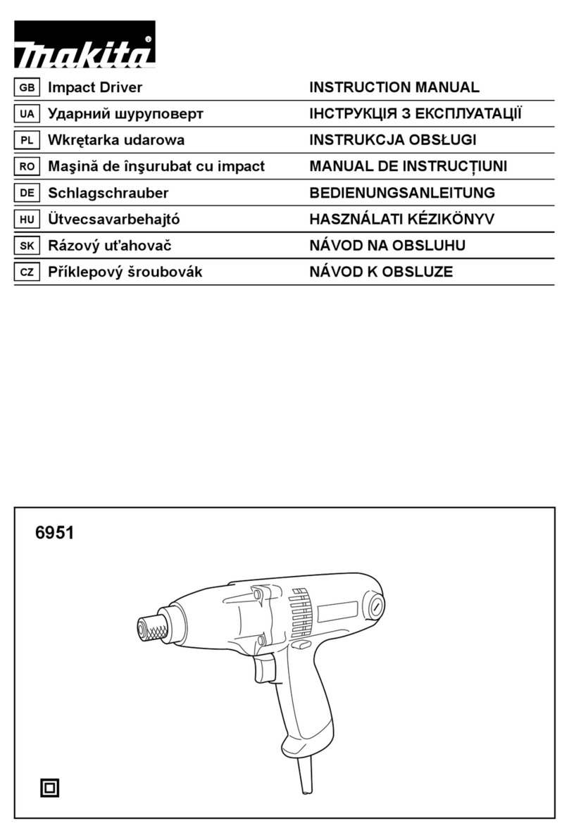Makita 6951 User manual