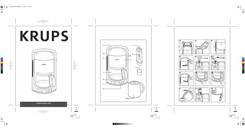 Krups PROAROMA THERM FMD1 Series User manual