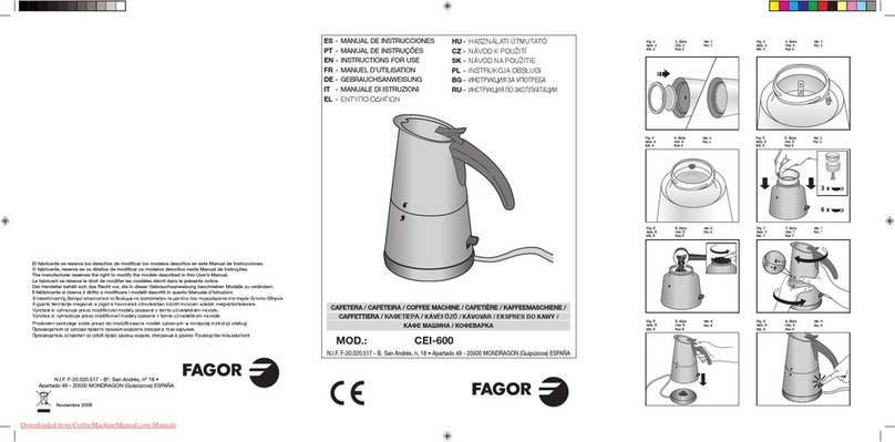 Fagor CEI-600 Instructions for use