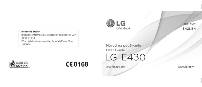 LG E430 User manual