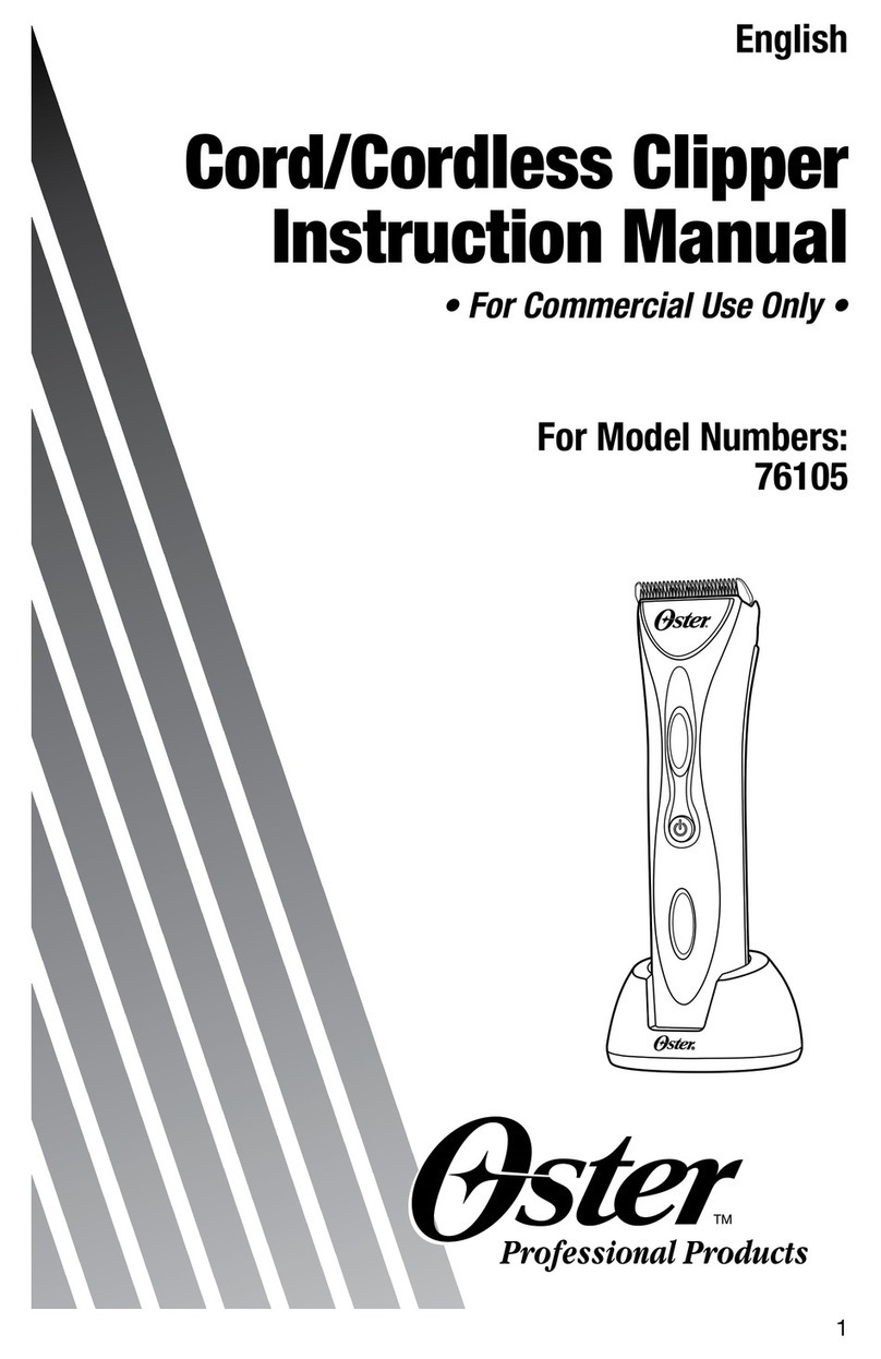 Oster 76105 instruction manual