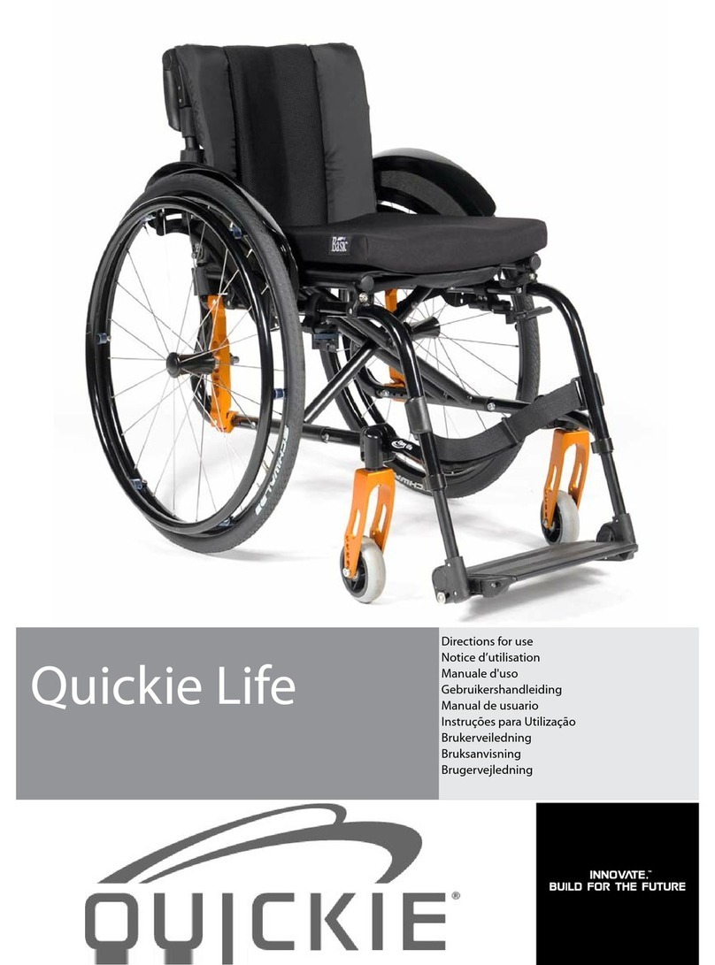 Sunrise Medical Quickie Life Manual