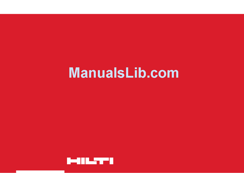 Hilti DD100 operating instructions