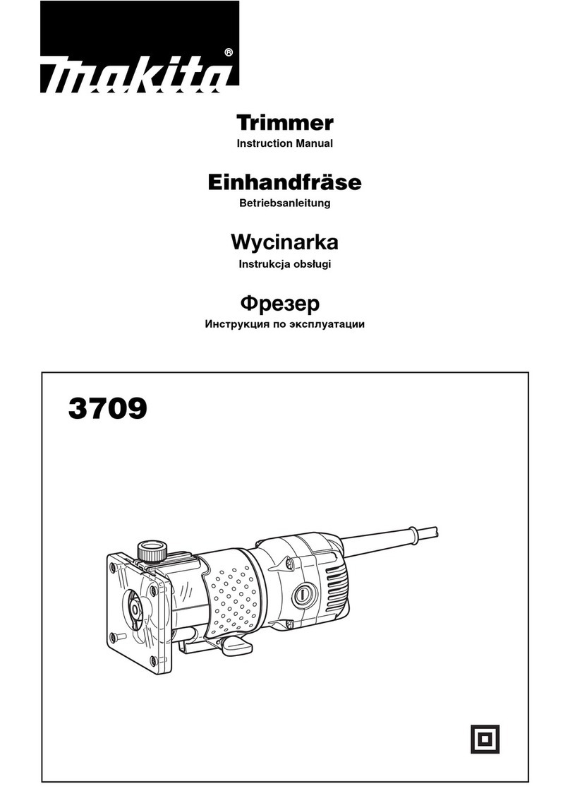 Makita 3709 User manual