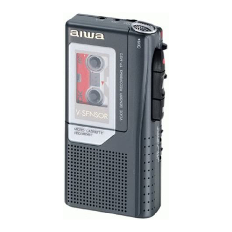 Aiwa TP-M130 User manual