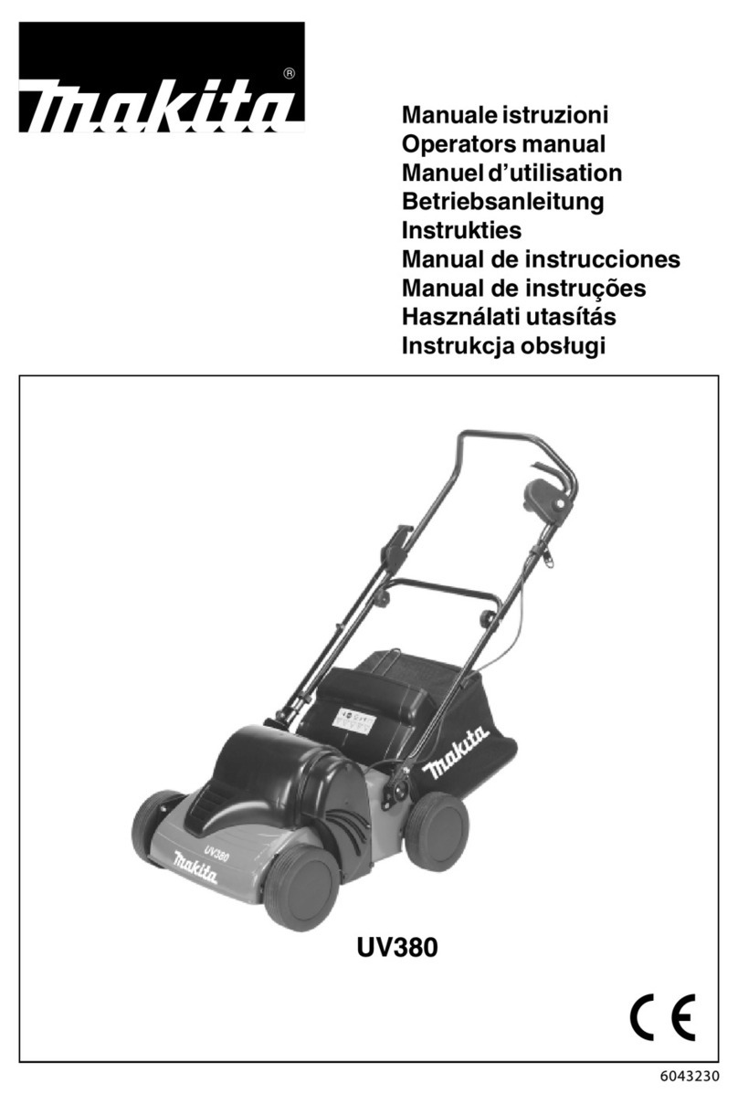 Makita UV380 Operator's manual